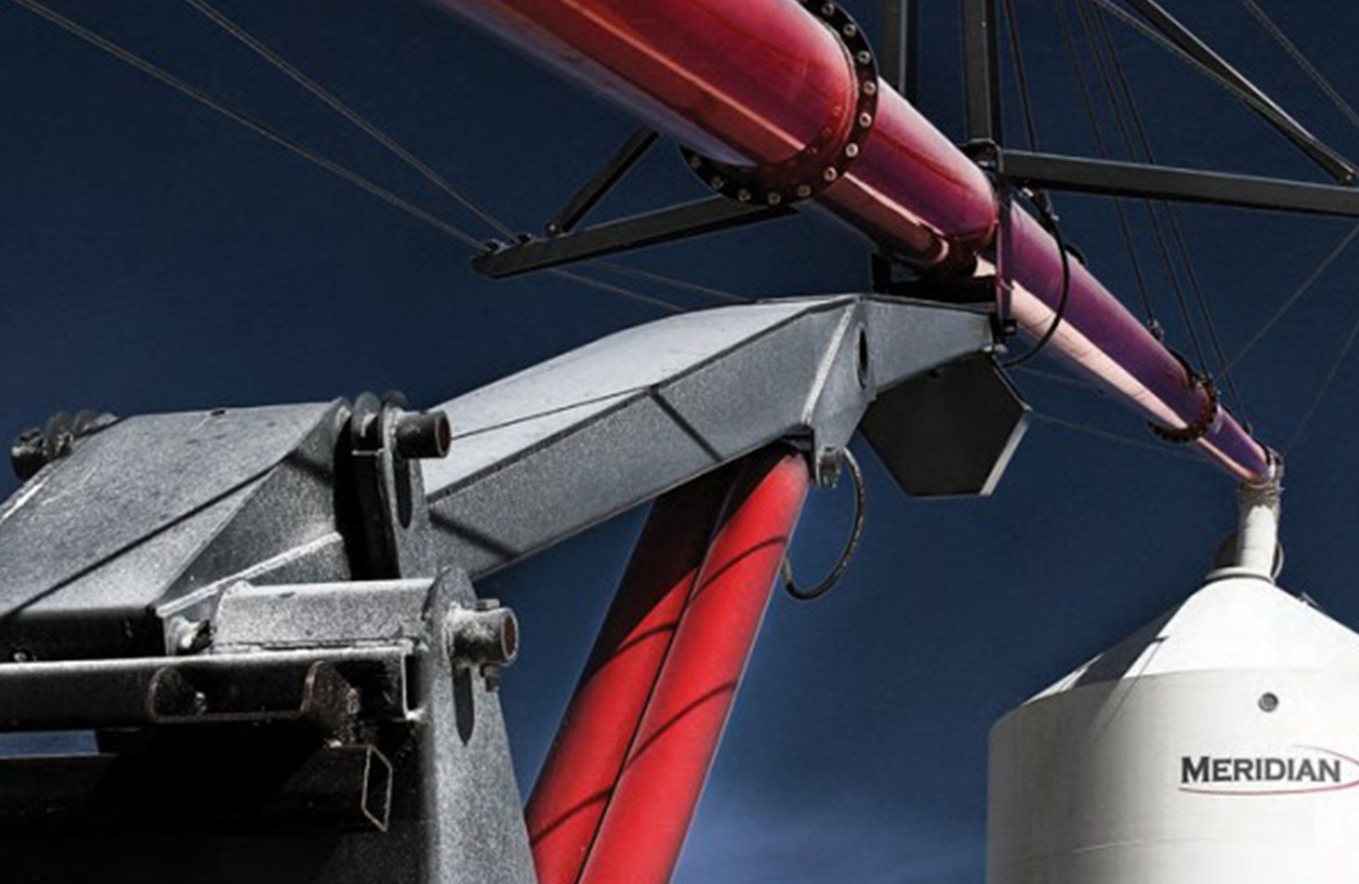 Meridian SLMD 14 swing-away auger
